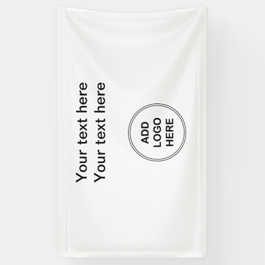 Einfaches Hinzufügen Ihres Logo-Banners Banner (Vertikal)