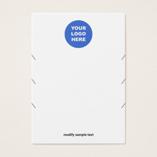 Einfaches Hinzufügen Ihres Logos 3-Necklass-Armban (Vorderseite)