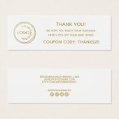 Einfaches Hinzufügen Ihres Logos dank Beilage (Vorne & Hinten)