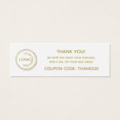 Einfaches Hinzufügen Ihres Logos dank Beilage (Vorderseite)