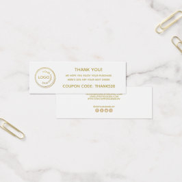 Einfaches Hinzufügen Ihres Logos dank Beilage