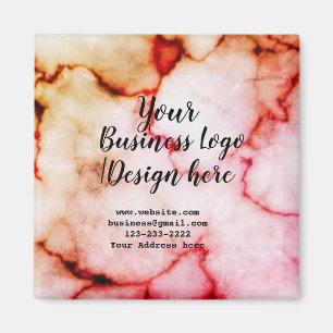 einfaches Hinzufügen Ihres Logos/Designs hier Mar Magnet