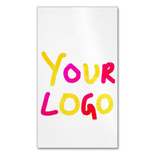 einfaches Hinzufügen Ihres Logos/Designs zu Ihrem Magnetische Visitenkarte