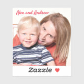 Einfaches Hinzufügen von Bild und Text Aufkleber (Blatt)