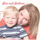 Einfaches Hinzufügen von Bild und Text Aufkleber (Vorderseite)