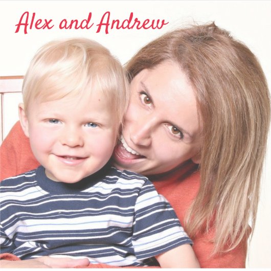 Einfaches Hinzufügen von Bild und Text Aufkleber (Vorderseite)