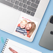 Einfaches Hinzufügen von Bild und Text Aufkleber (Laptop mit iPhone)