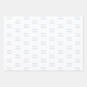 Einfaches Hinzufügen von Formulareinlagen Geschenkpapier Set (Vorderseite)