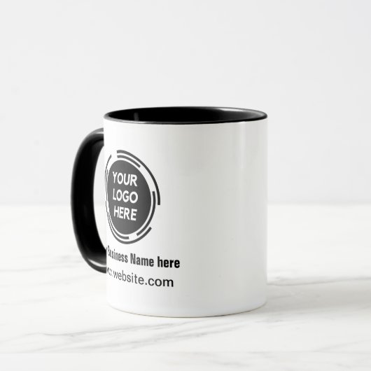 Einfaches Hinzufügen von Logo/Design hier Tasse (Vorderseite Links)