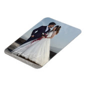 Einfaches Hinzufügen von Namen und Datum für Hochz Magnet (Linke Seite)