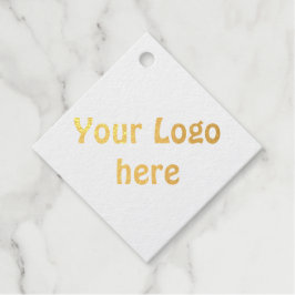 einfaches Hinzufügen von Text-Details für Ihr Logo Geschenkanhänger