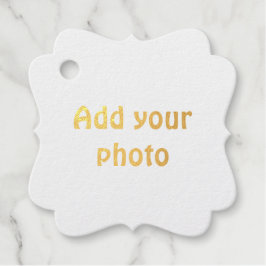 einfaches Hinzufügen von Text-Details für Ihr Logo Geschenkanhänger