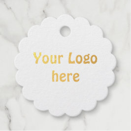 einfaches Hinzufügen von Text-Details für Ihr Logo Geschenkanhänger