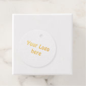 einfaches Hinzufügen von Text-Details für Ihr Logo Geschenkanhänger (Mit Box)