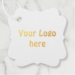 einfaches Hinzufügen von Text-Details für Ihr Logo Geschenkanhänger