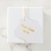 einfaches Hinzufügen von Text-Details für Ihr Logo Geschenkanhänger (Mit Box)