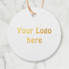einfaches Hinzufügen von Text-Details für Ihr Logo Geschenkanhänger