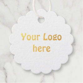 einfaches Hinzufügen von Text-Details für Ihr Logo Geschenkanhänger