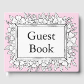 einfaches Hochzeitsgästebuch Gästebuch (Vorderseite)