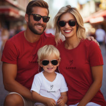 Einfaches Hosentasche - Herz und Text - Valentine