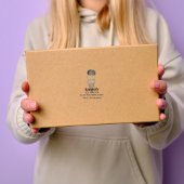 Einfaches Ice Creme Cone Business Permastempel