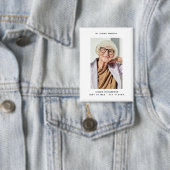 Einfaches In-Loving-Memory-Gedenkfoto Button (Insitu)