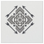 Einfaches Indianerpfeil Geometrisches Muster Stoff (Nahaufnahme)