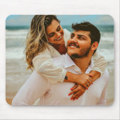 Einfaches individuelles Design Foto personalisiert Mousepad (Vorne)