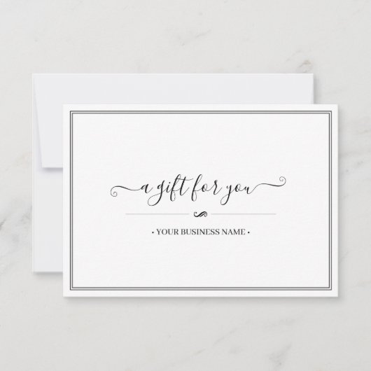 Einfaches, individuelles Geschenkgutachten (Vorderseite)