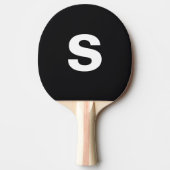Einfaches Initial Jet Black Tischtennis Schläger (Vorderseite)