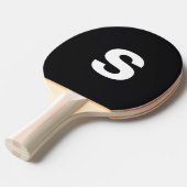 Einfaches Initial Jet Black Tischtennis Schläger (Vorderseite)