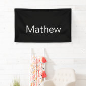 einfaches initialbuchstabe monogramm fügen sie ihr banner (Insitu)