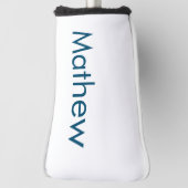 einfaches initialbuchstabe monogramm fügen sie ihr golf headcover (Rotieren 90)