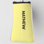 einfaches initialbuchstabe monogramm fügen sie ihr golf headcover (Rotieren 90)