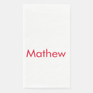 einfaches initialbuchstabe monogramm fügen sie ihr serviette