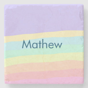 einfaches initialbuchstabe monogramm fügen sie ihr steinuntersetzer