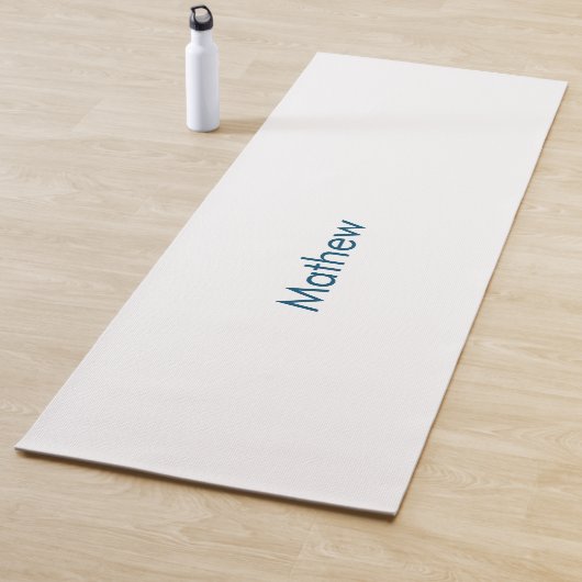 einfaches initialbuchstabe monogramm fügen sie ihr yogamatte (Beispiel)