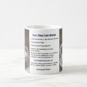 Einfaches Instant-Mug-Cake-Rezept Kaffeetasse (Mittel)