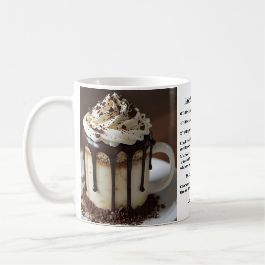 Einfaches Instant-Mug-Cake-Rezept Kaffeetasse (Links)
