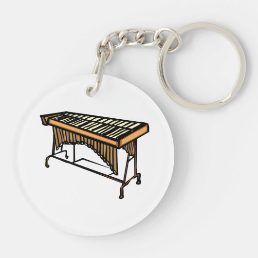 einfaches Instrument design.png des Vibraphone Schlüsselanhänger (Rückseite)