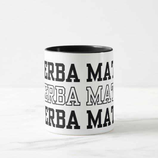 EINFACHES JERBE MATE TASSE (Zentrum)