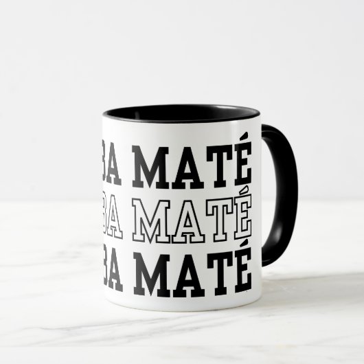 EINFACHES JERBE MATE TASSE (VorderseiteRechts)