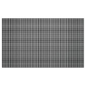 Einfaches kariertes Gingham-Muster in Schwarzweiß Stoff (Fat Quarter (45,7 x 55,9 cm))