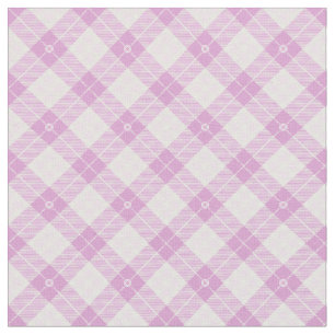 Einfaches Kariertes Muster Leicht Pink Baby Girl K Stoff