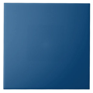 Einfaches Klassisches Blau Fliese