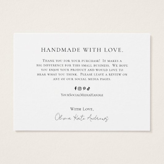 Einfaches klassisches Monogramm-Wreath-Elegant (Rückseite)