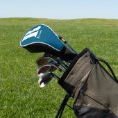 Einfaches Klassisches Professionelles Monogramm un Golf Headcover (In SItu)