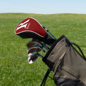 Einfaches Klassisches Professionelles Monogramm un Golf Headcover (In SItu)