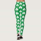 Einfaches Kleeblatt-Muster Leggings (Rückseite)