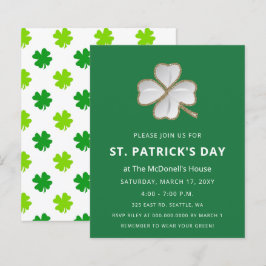 Einfaches Kleeblatt St Patricks Day